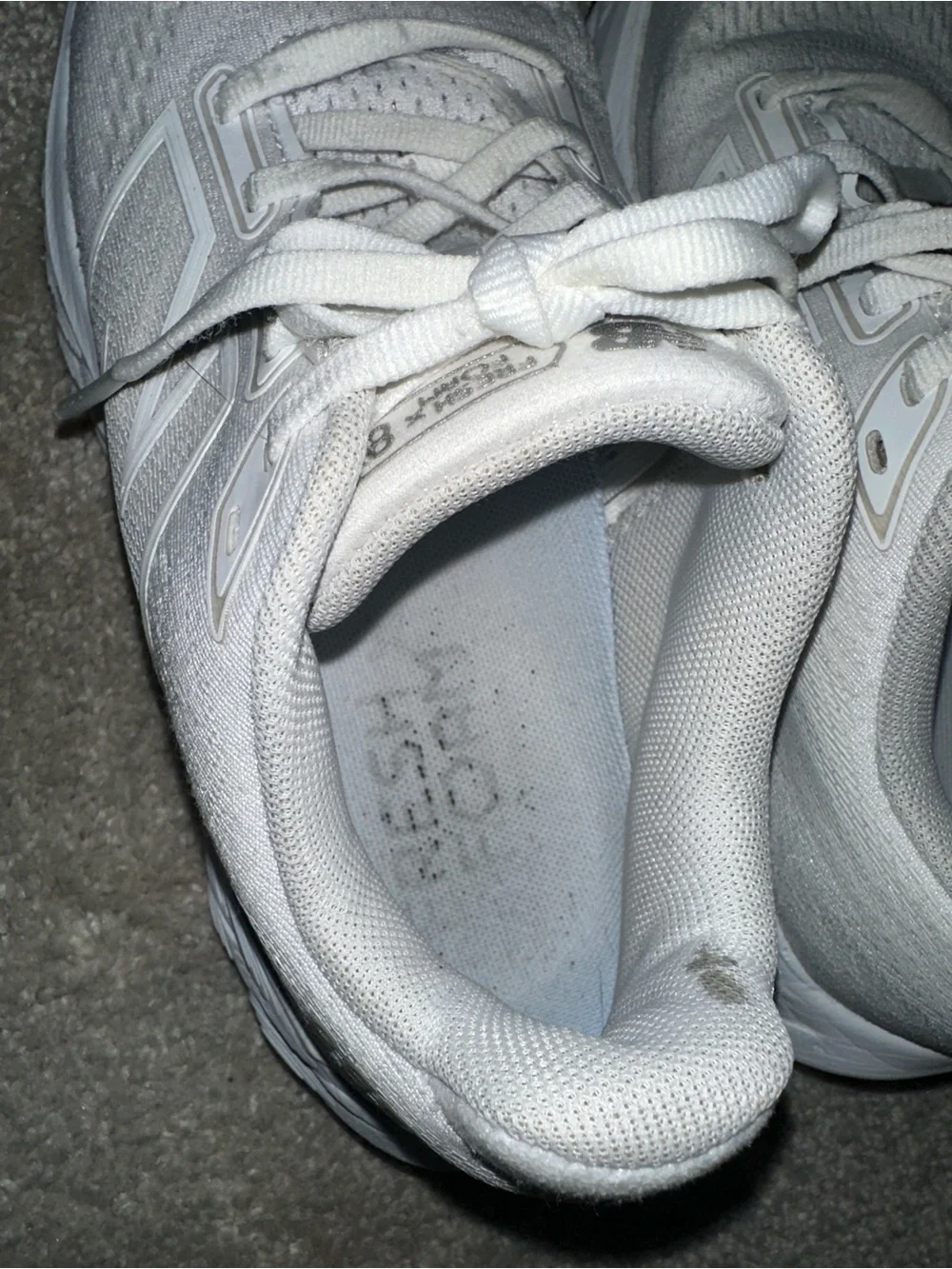 New Balance Women's White Fresh Foam Athletic Sneakers